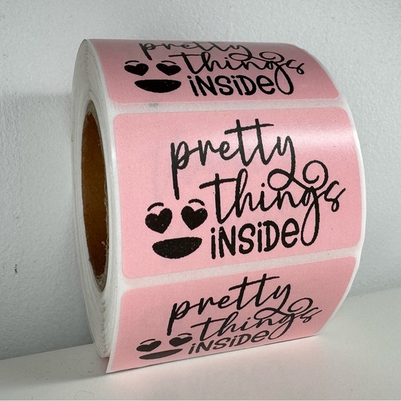 pretty things inside- stickers for small business-100 pcs pack- 2 in - Picture 8 of 9